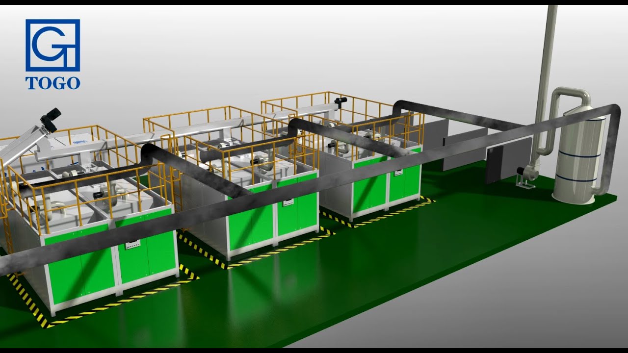 Large Capacity Food Waste Composting System