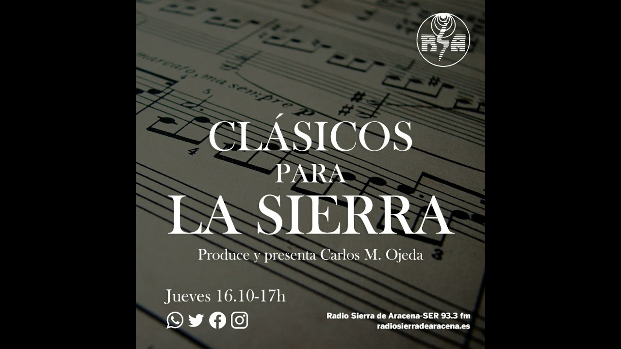 J 12/3/26 - CLÁSICOS PARA LA SIERRA nº 677 - “Obras maestras. Mozart”