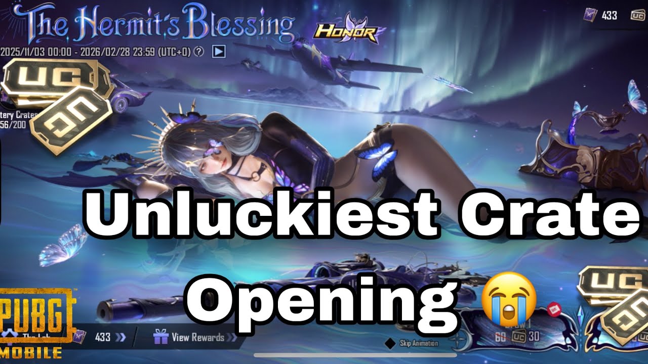 SCAM⛔️25.000UC 😱THE HERMIT’S BLESSING OPENING|| #pubgmobile #bgmi #g4glock 
