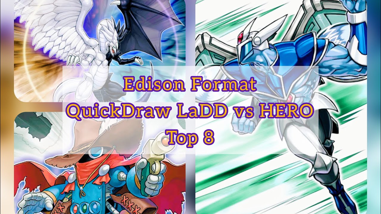 EDISON FORMAT @ Collectible Exchange PS5 Tournament (Top 8) Quickdraw LaDD vs HERO