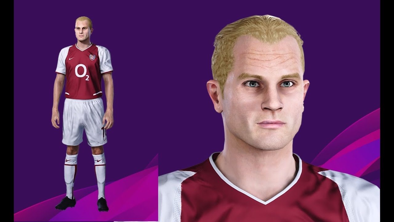 Bergkamp PES 2021 and PES 2020 [PS4] face