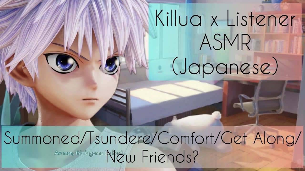 Killua Appears In Your Room ASMR/read through (Killua x Listener)