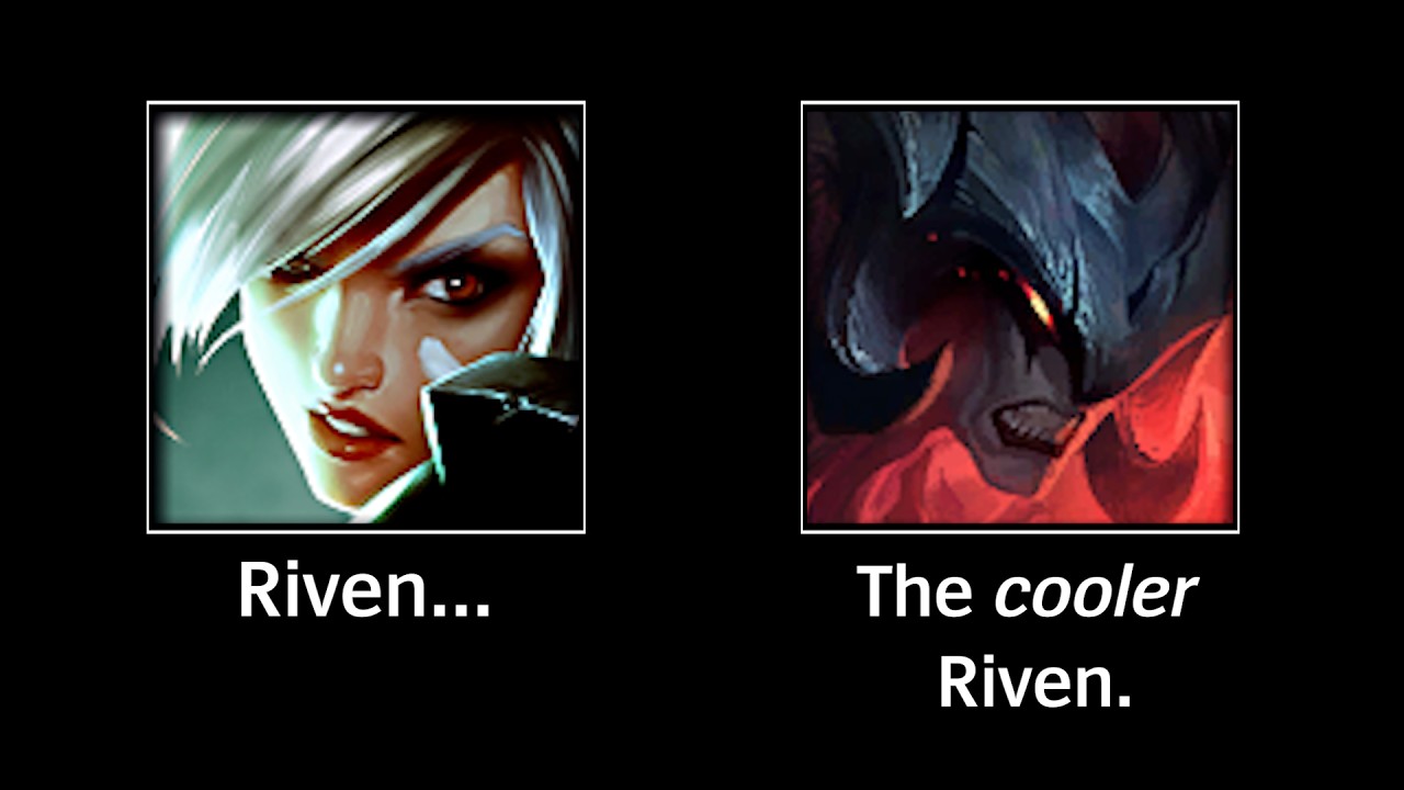 League Champions and their cooler versions