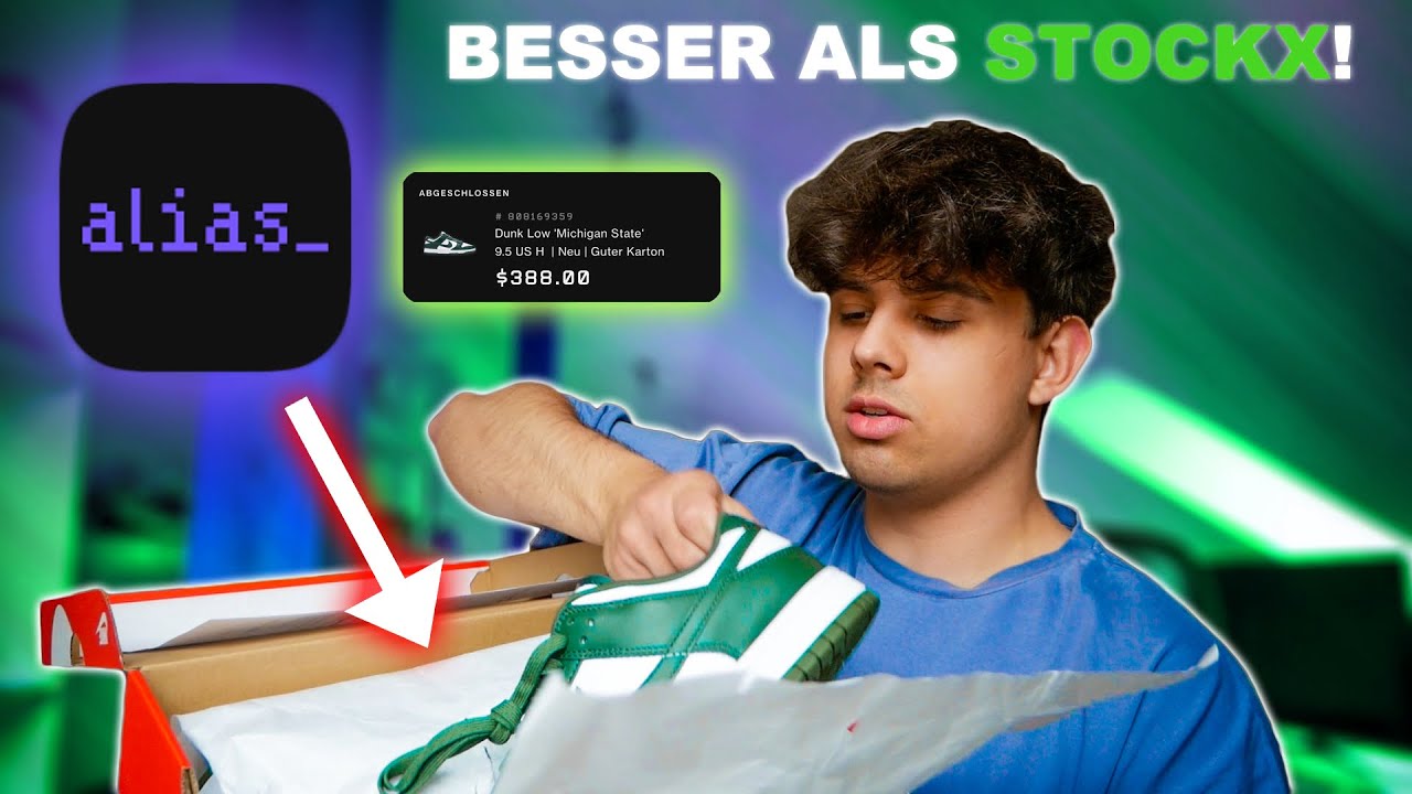 SNEAKER auf ALIAS verkaufen 👟💰| SO GEHTS! Besser als StockX !? ✅