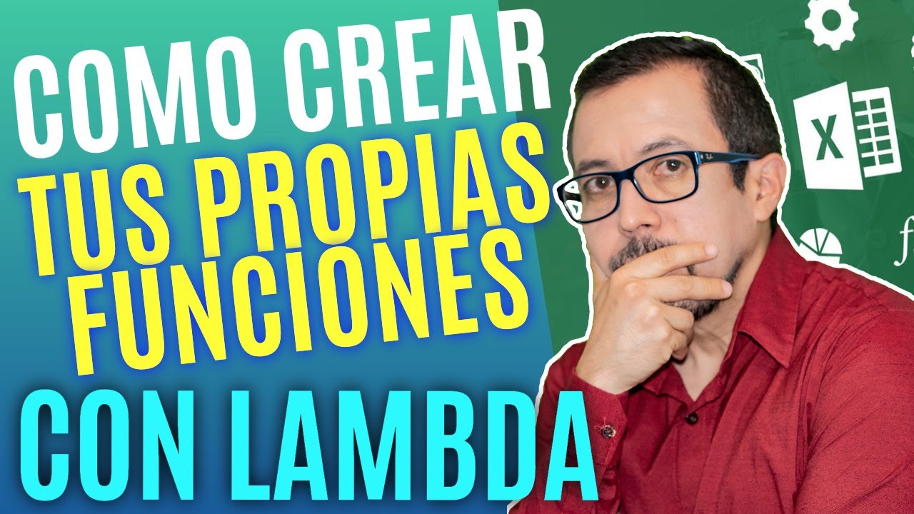 Como CREAR tus propias FUNCIONES en Excel con LAMBDA