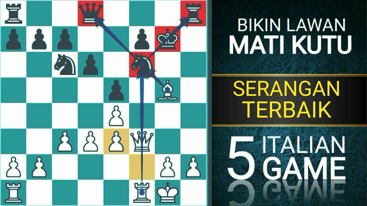LAWAN MATI KUTU ! 5 JEBAKAN CATUR DI PEMBUKAAN ITALIAN GAME TERBAIK