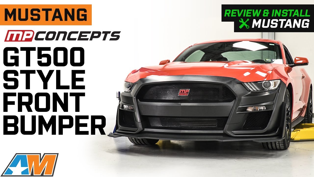 2015-2017 Mustang MP Concepts GT500 Style Front Bumper Review & Install