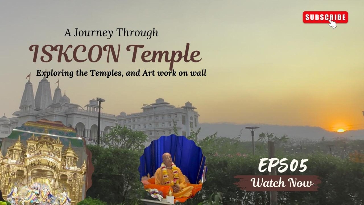 Peaceful Escape at ISKCON Kharghar 🙏 | Navi Mumbai Hidden Gem ✨