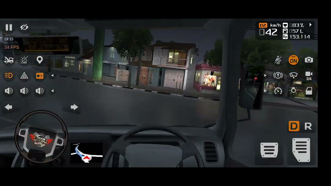 Truck driving game for you real grafic and emotions 