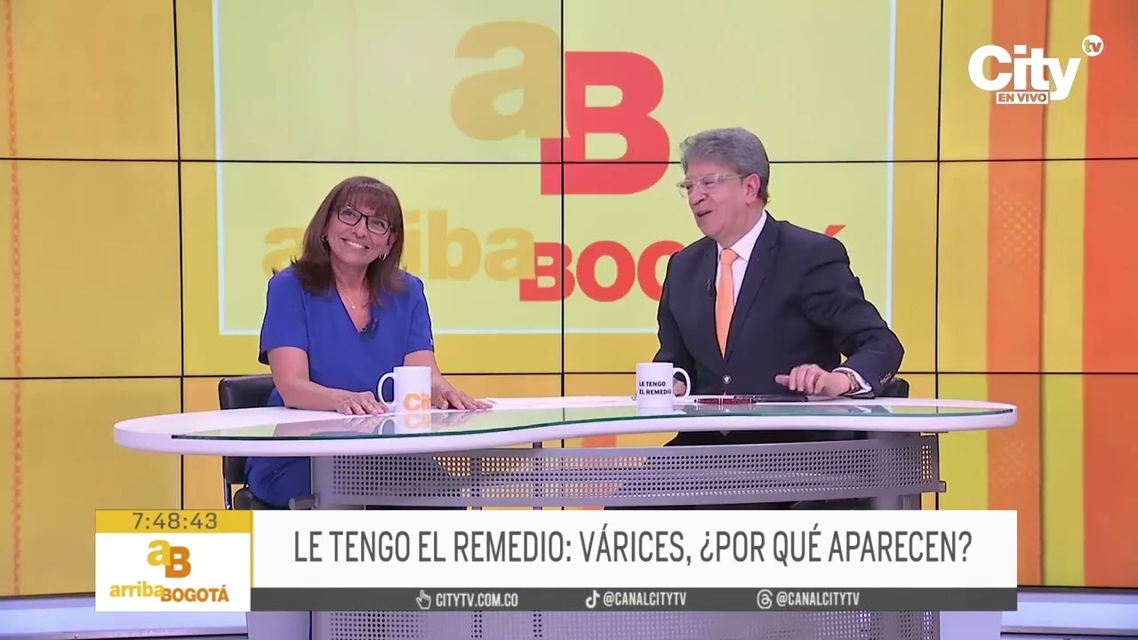 ¿Se pueden prevenir las várices? | Entrevista Dra. Delcy Araque en CityTV Arriba Bogotá