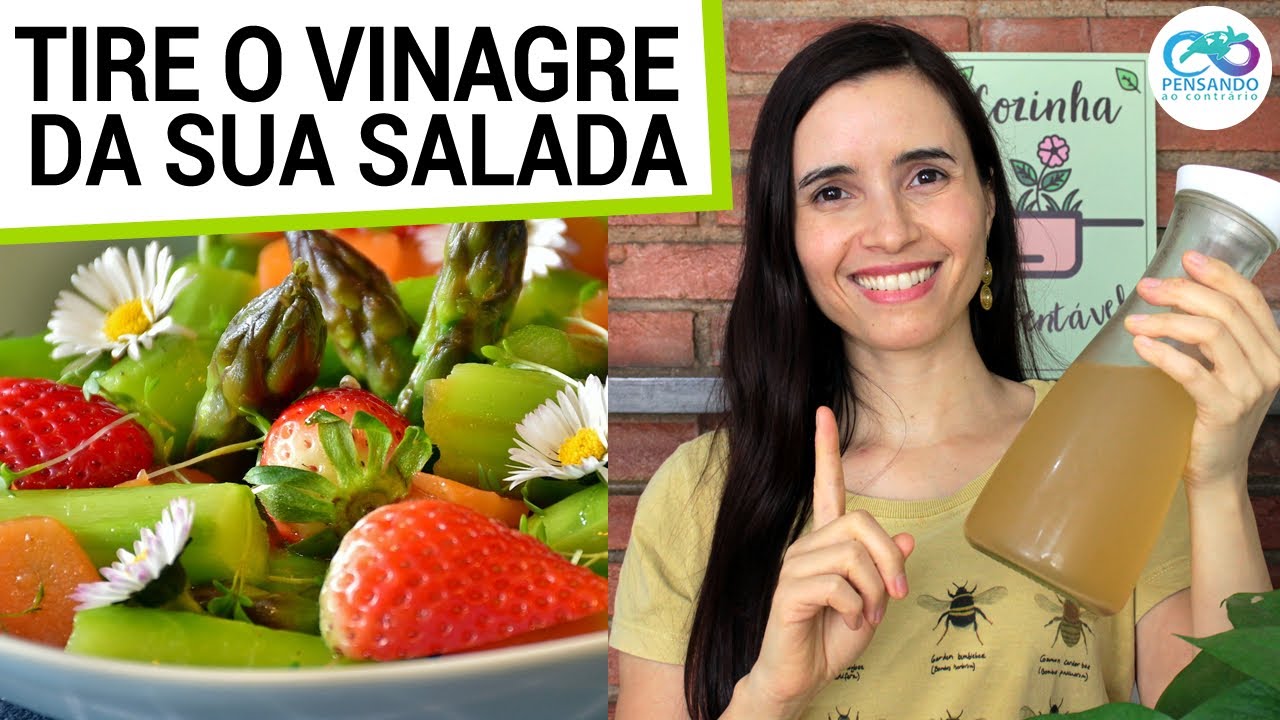 POR QUE EU NUNCA USO VINAGRE NA SALADA E VOCÊ NÃO DEVERIA TAMBÉM (DICA SAUDÁVEL)!