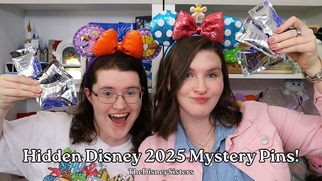 Hidden Disney 2025 Mystery Pin Unboxing - TheDisneySisters