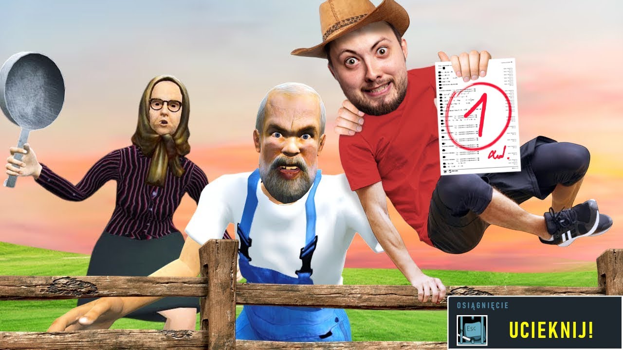 UCIEKAM ZE WSI przed MOIMI DZIADKAMI... 👵🏻👴🏻 | Schoolboy Escape 2: Village