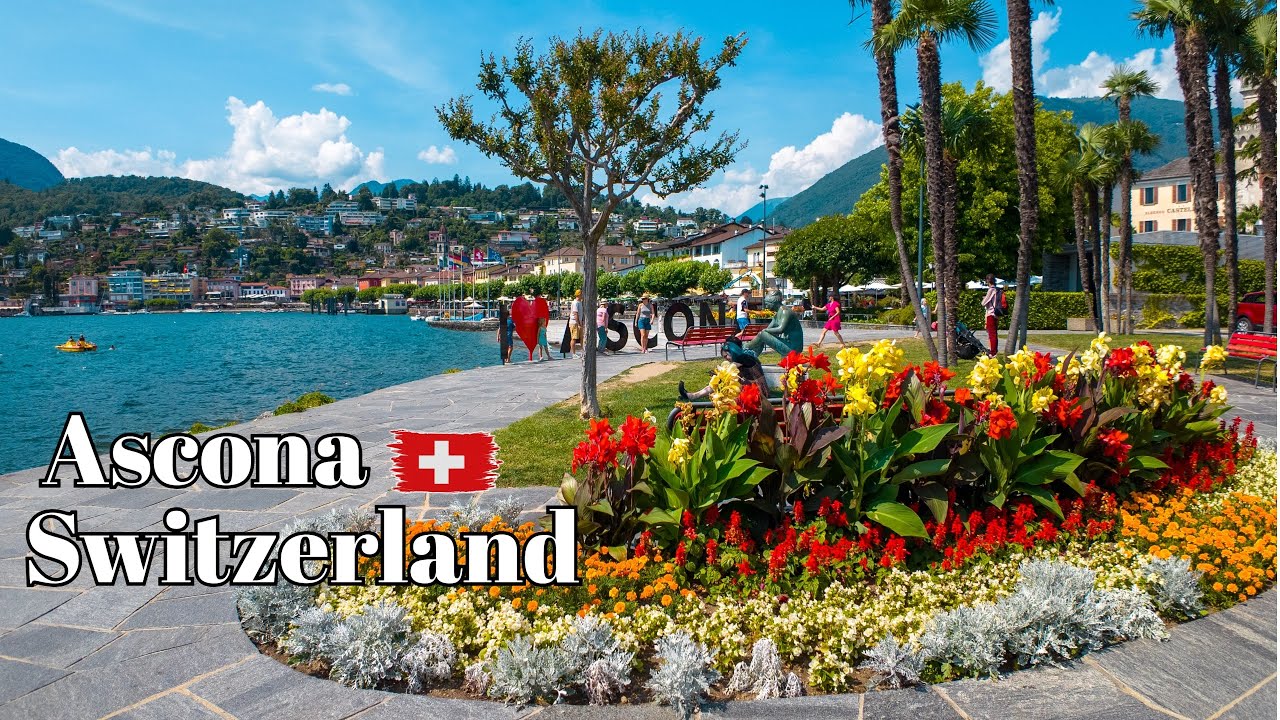 🇨🇭 Walking Tour in Ascona – A Charming Swiss Town on Lake Maggiore