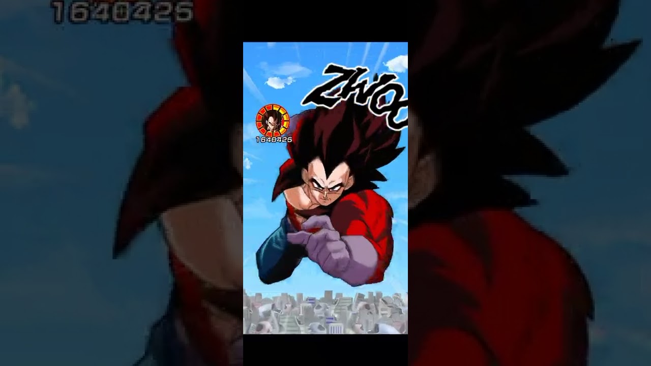Dragon Ball Z Dokkan Battle dan dan kokoro hikareteku stage eza goku and vegeta ssj4 lr