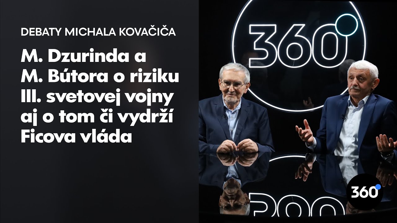 M. Dzurinda: “Trump narazil na Zelenského a narazí aj na Putina.” | DEBATY MICHALA KOVAČIČA