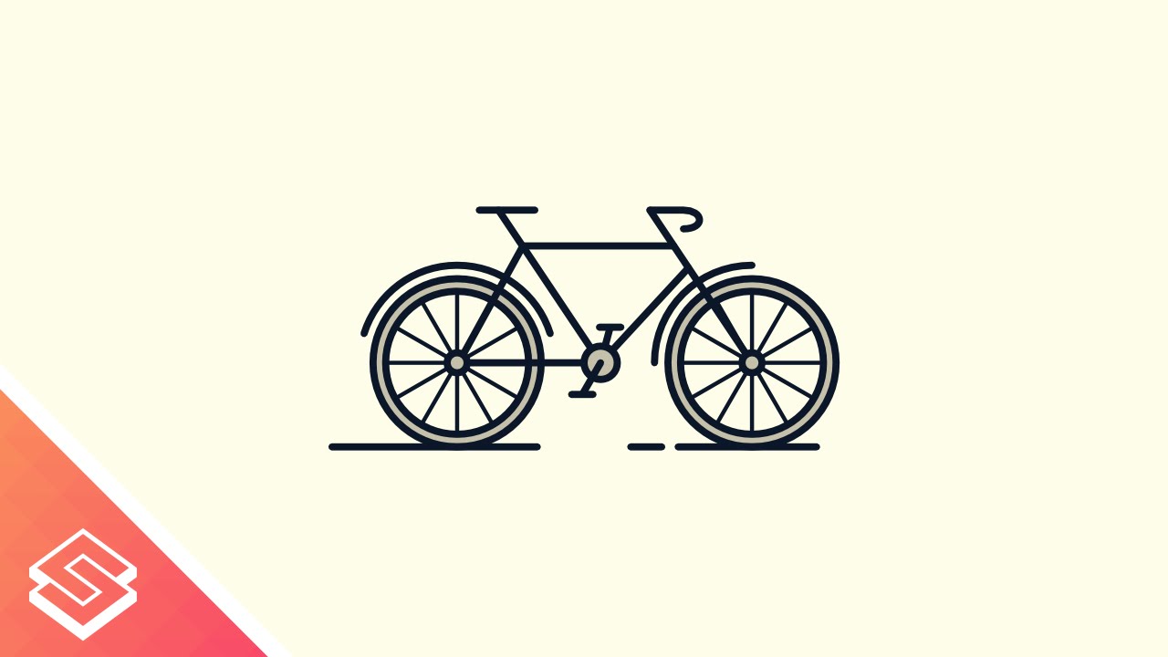 Inkscape for Beginners: Bicycle Icon
