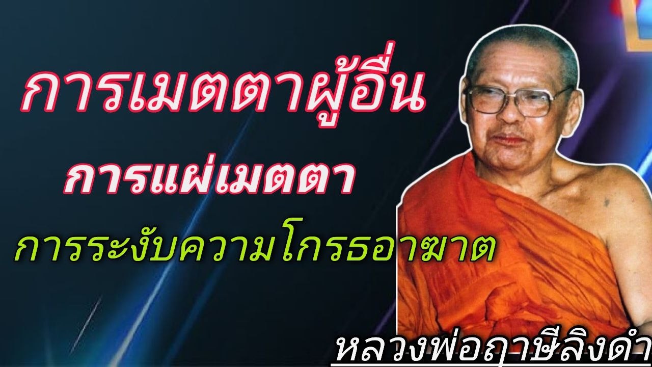 หลวงพ่อฤาษีลิงดำ สอนเรื่อง การเมตตาผู้อื่น การแผ่เมตตา การระงับความโกรธอาฆาต #ช่องเสียง