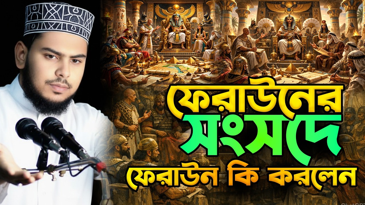 ফেরাউনের সংসদে ফেরাউন কি করলেন | হাফেজ ক্বারী মাওঃ বাইজিদ বোস্তামী