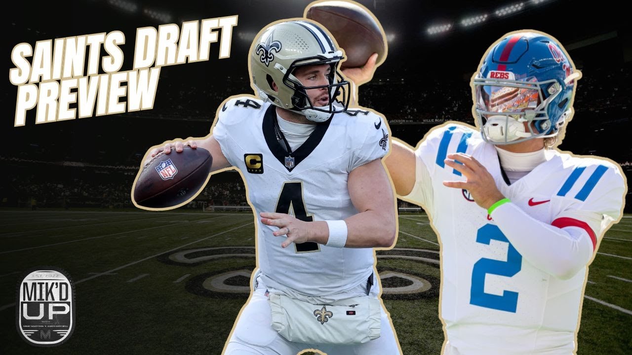 New Orleans Saints Draft Preview with Fletcher Mackel