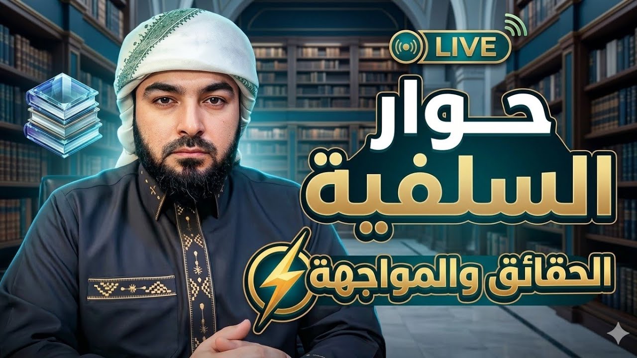 بث مباشر الان حوار السلفية نار نار الشيخ احمد الامامي الحلقة 6