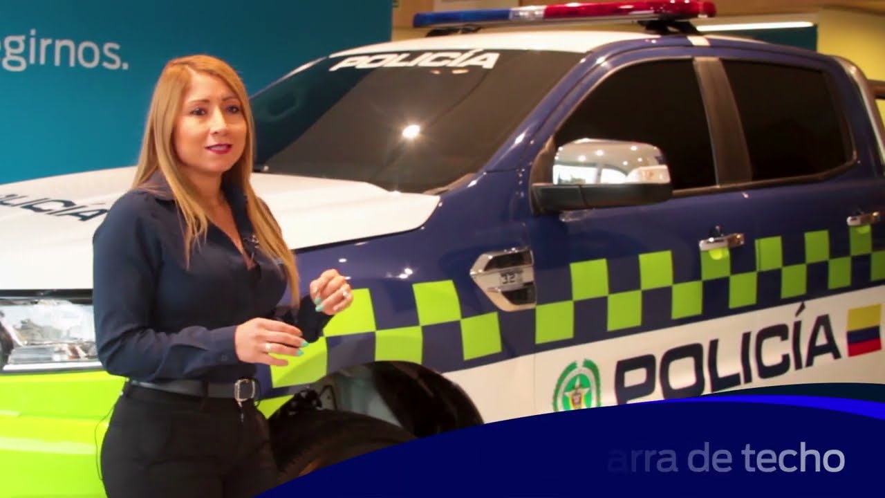 Flota Ford Ranger XLT a la Policía Nacional de Colombia