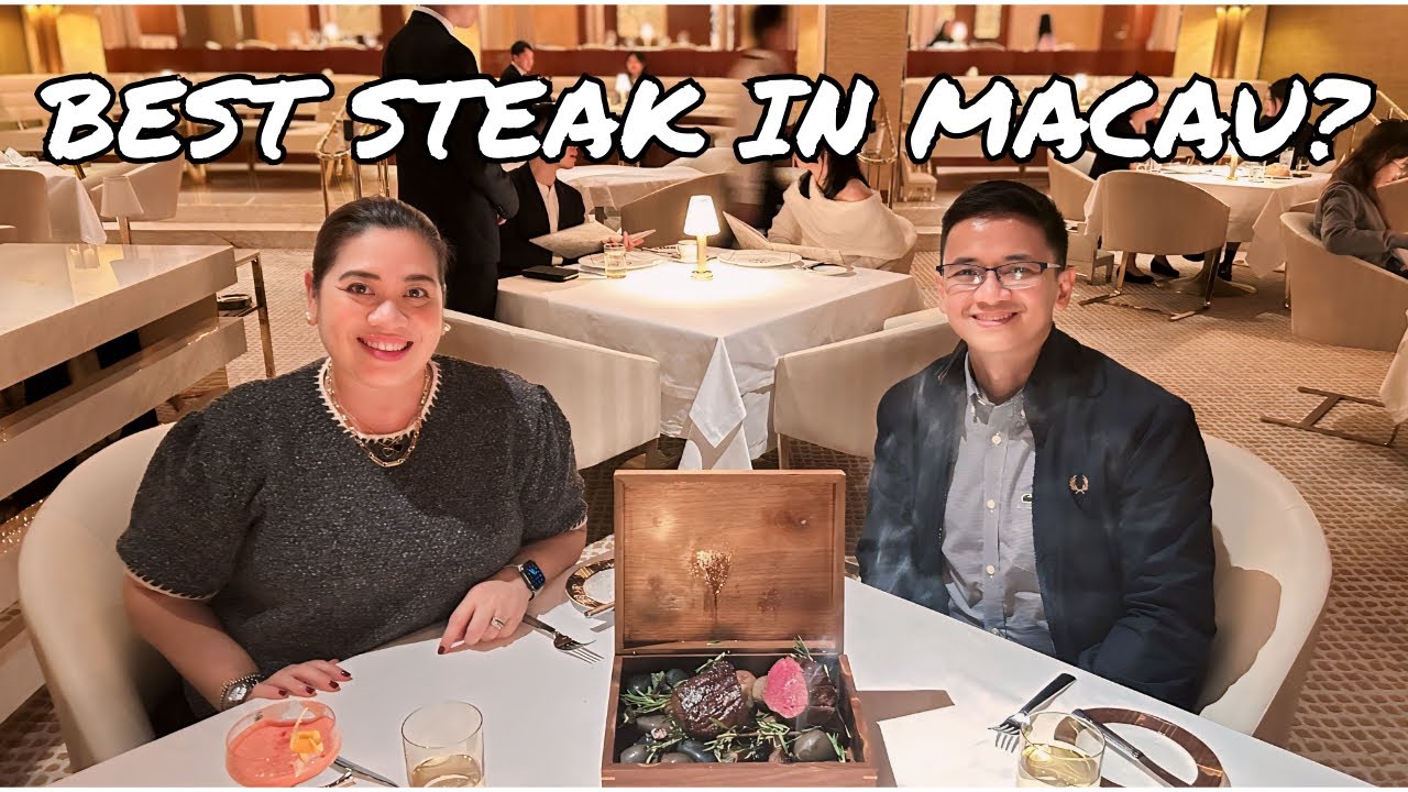 Macau Travel Vlog (Eng Sub) | Best Steak in Macau and the Cotai Strip