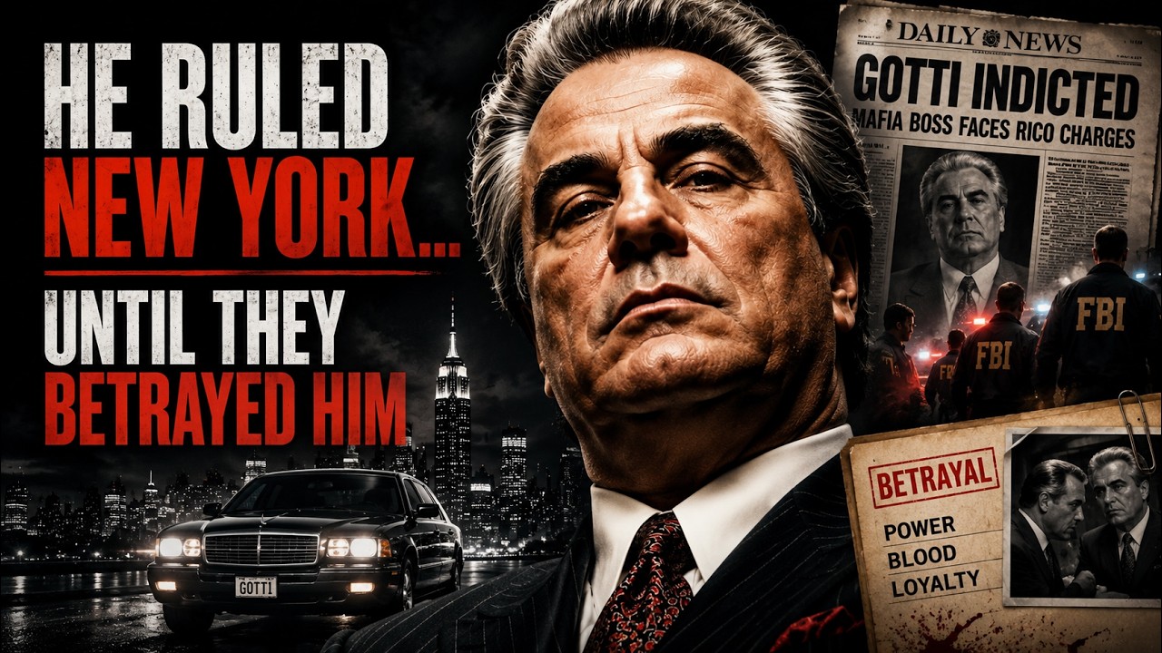 JOHN GOTTI: THE RISE AND FALL OF A MAFIA KING | Full Crime Drama Movie