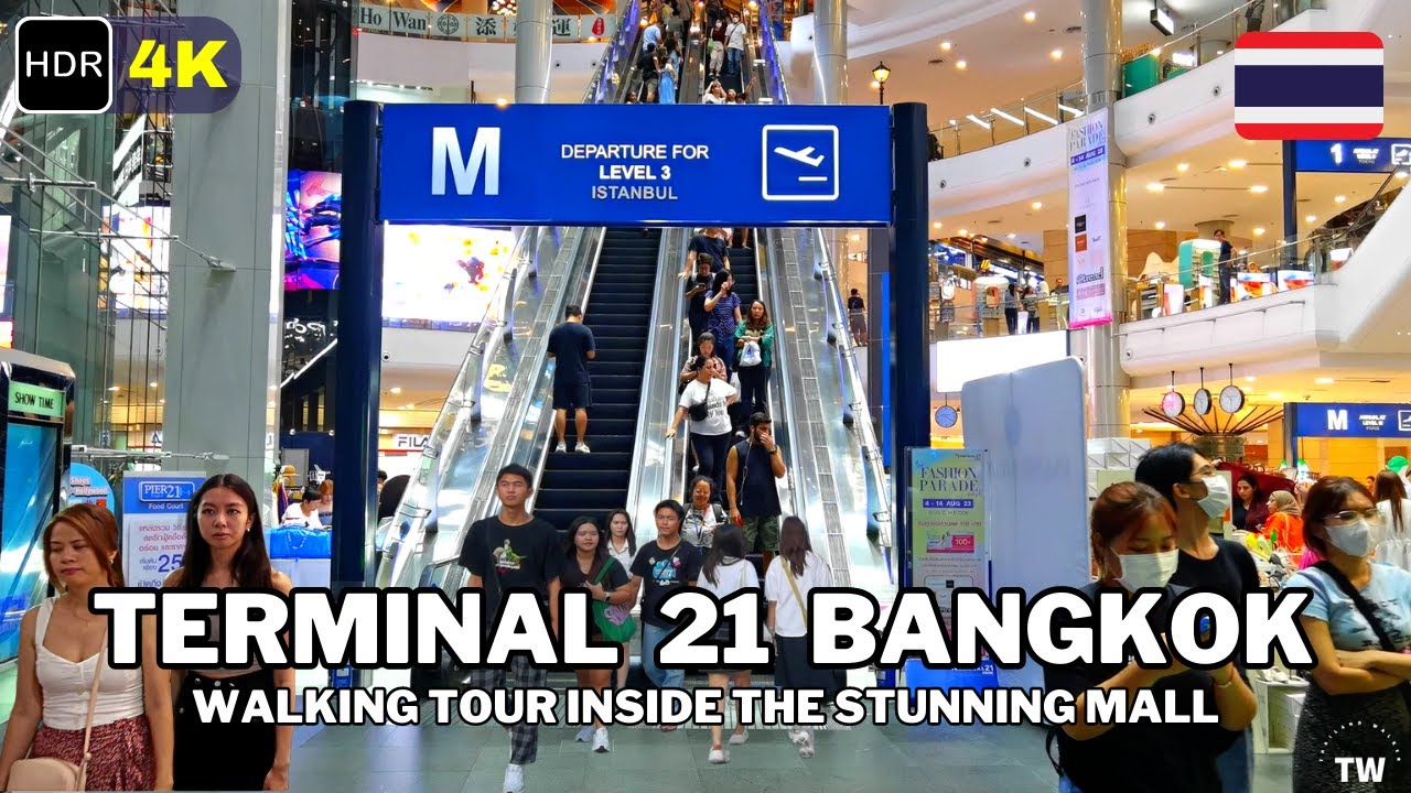 WHAT'S INSIDE TERMINAL 21 ASOK on Sukhumvit Road BANGKOK🔥 Walking tour