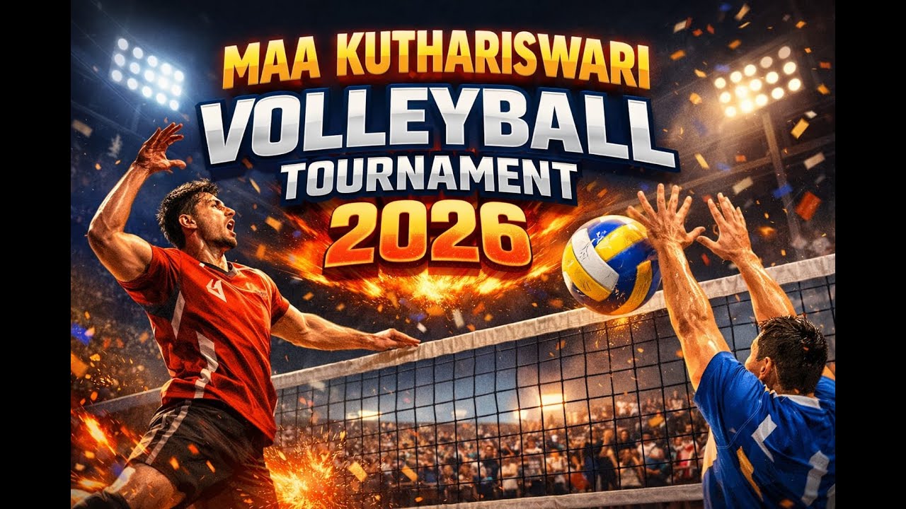 🛑LIVE : MAA KUTHARISWARI VOLLEYBALL TOURNAMENT - 2026  || FINAL -GUMMA VS POWER xi  ||