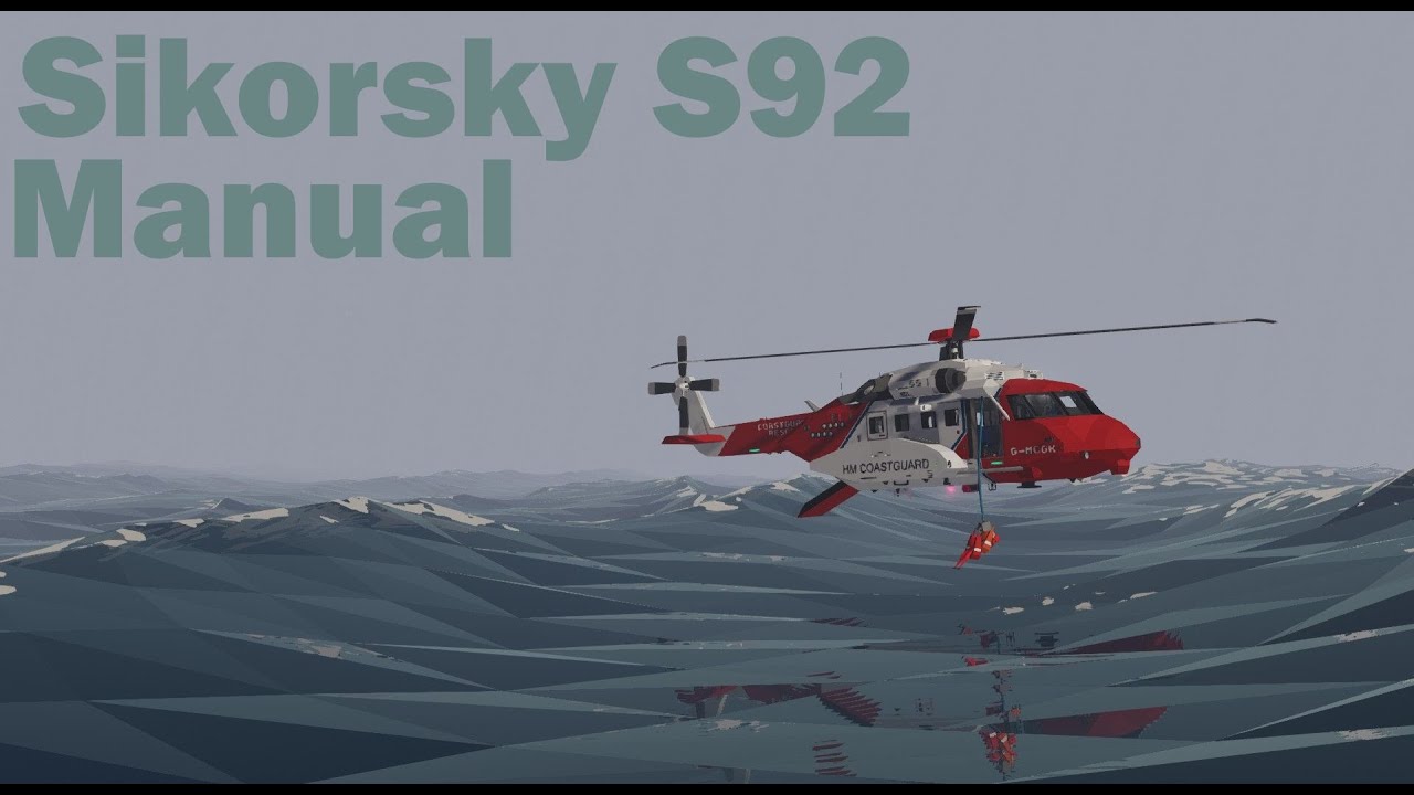 Sikorsky S92 Sar Helicopter Manual