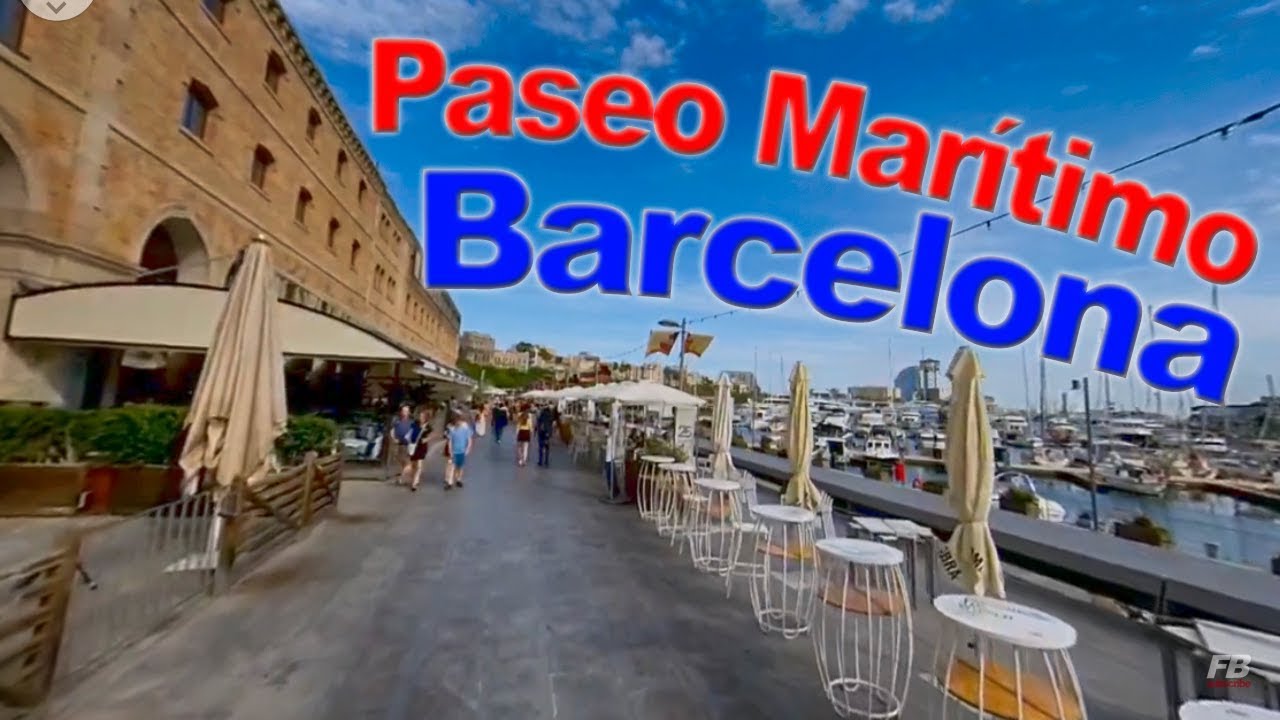 Paseo marítimo de Barcelona
