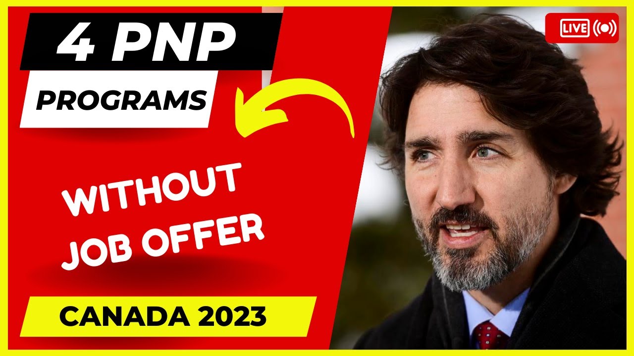 4 Easy Canada PNP Programs 2023 Without Job Offer | Canada Visa News | IRCC Updates