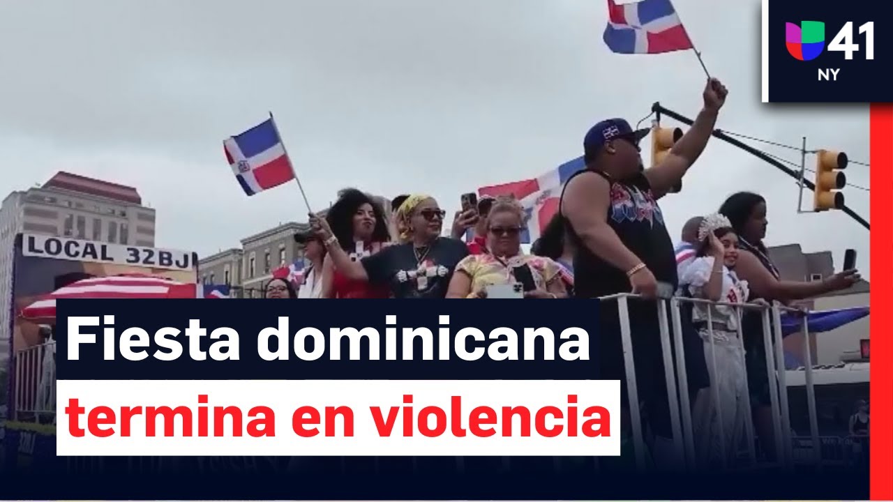 Cuatro lesionados después del Desfile Dominicano ¿qué pasó?