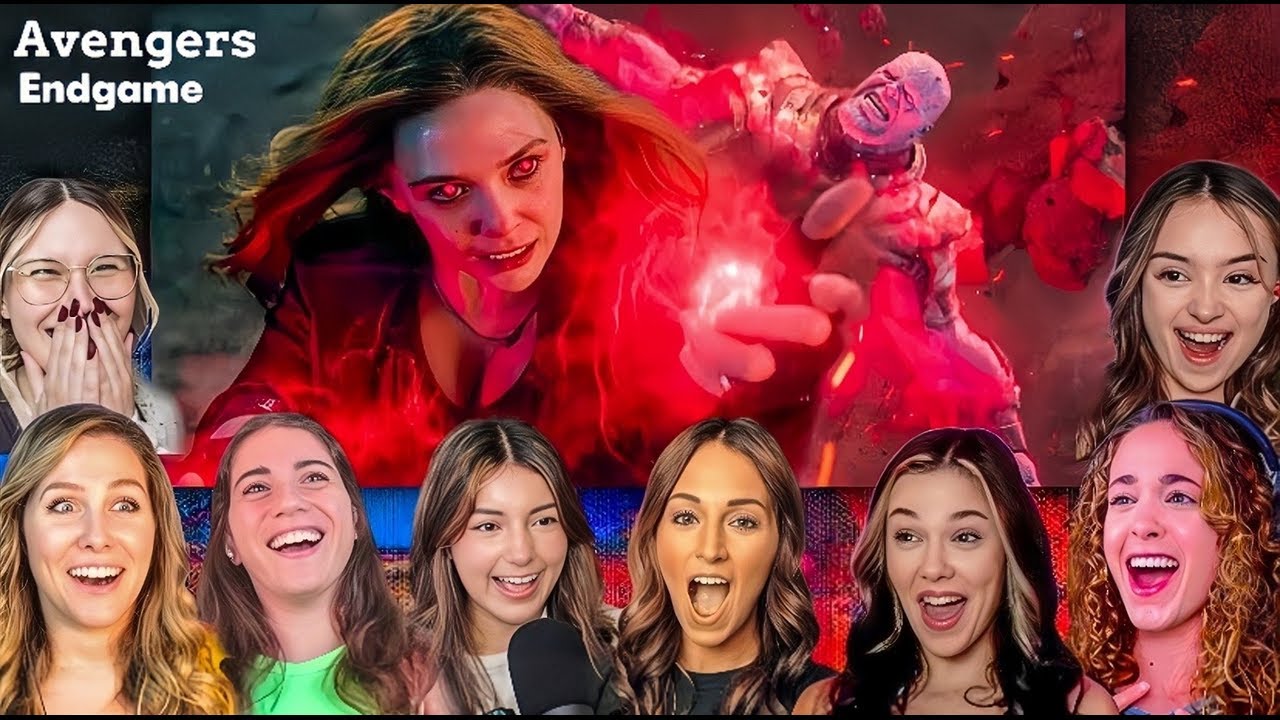 “Wanda vs Thanos Fight Scene REACTIONS!” Avengers Endgame (2019) Movie Reactions