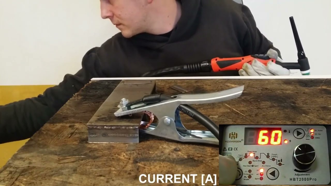 HITBOX Pulse TIG ACR Welding Machine | 200A pulse tig welding for steels