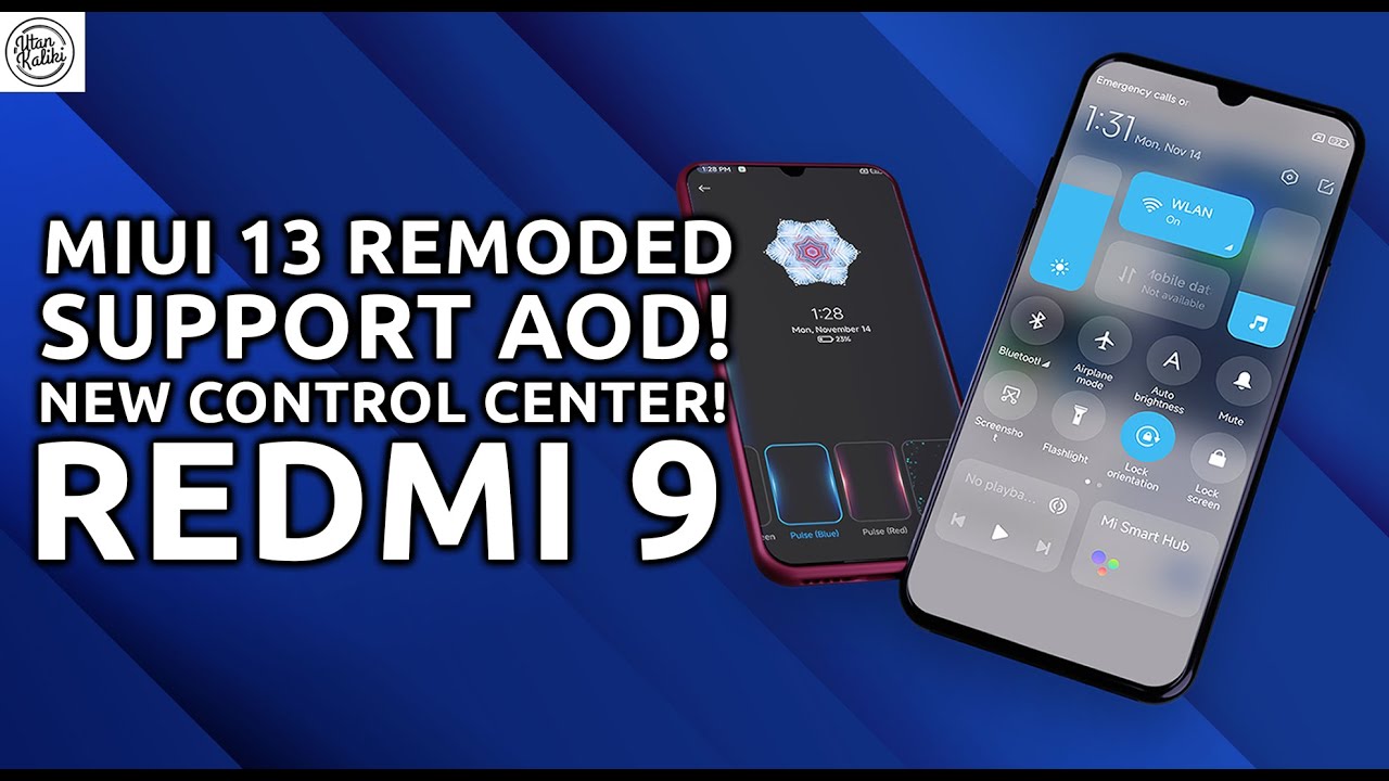 Install MIUI 13 REMODED REDMI 9 - Lebih Smooth dan Support AOD!