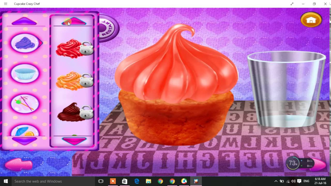 Cupcake crazy chef windows 10 (gameplay)