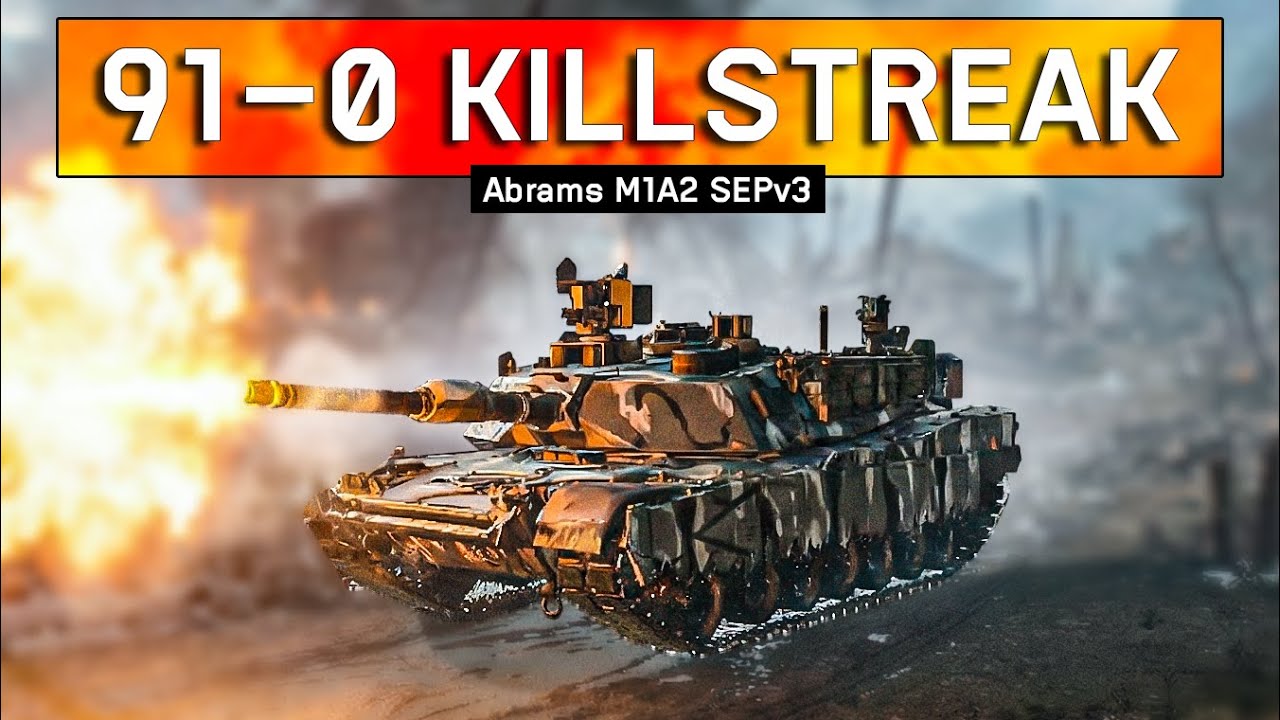 91-0 M1A2 Abrams Gameplay | Driver & Gunner POV | Battlefield 6