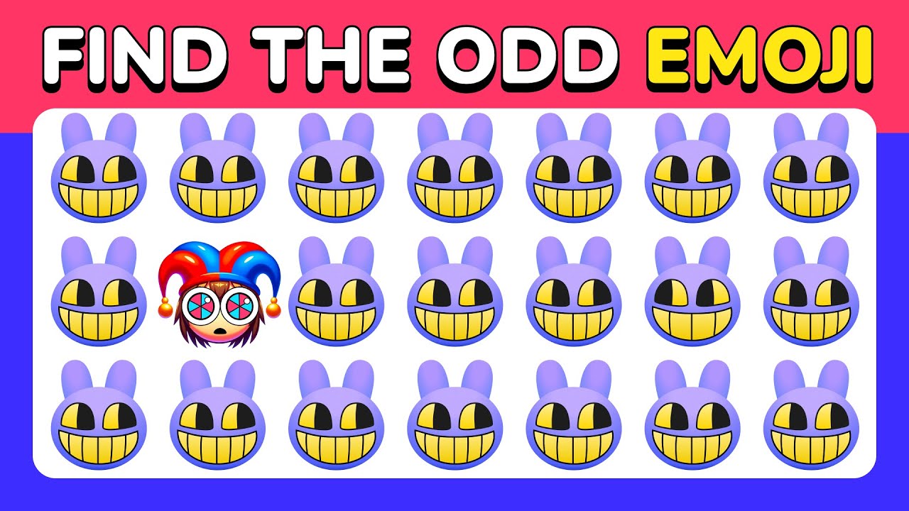 Find the ODD One Out - The Amazing Digital Circus Edition! 🎪🎉 25 Ultimate Levels