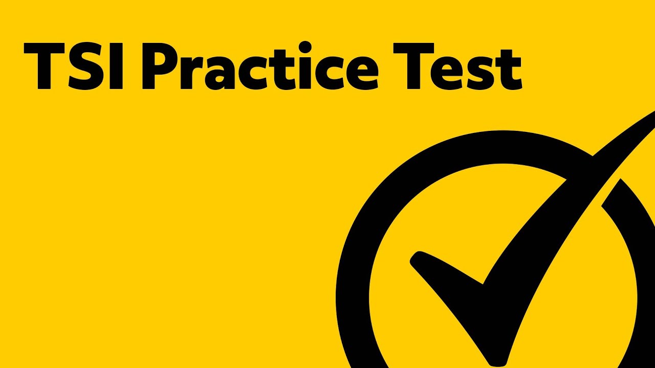 Great Free TSI Practice Test
