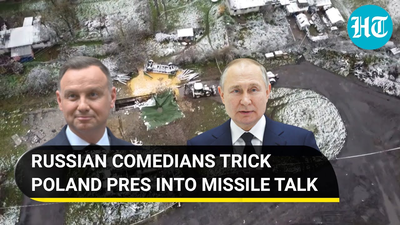 LEAKED: Poland president tricked by Russian comedians; Reveals missile info in phone call