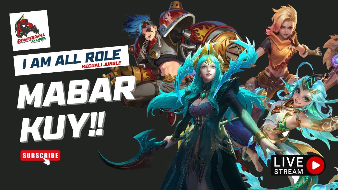 [🔴LIVE] Yang JAGO Kuy MABAR RANKED Mobile Legends