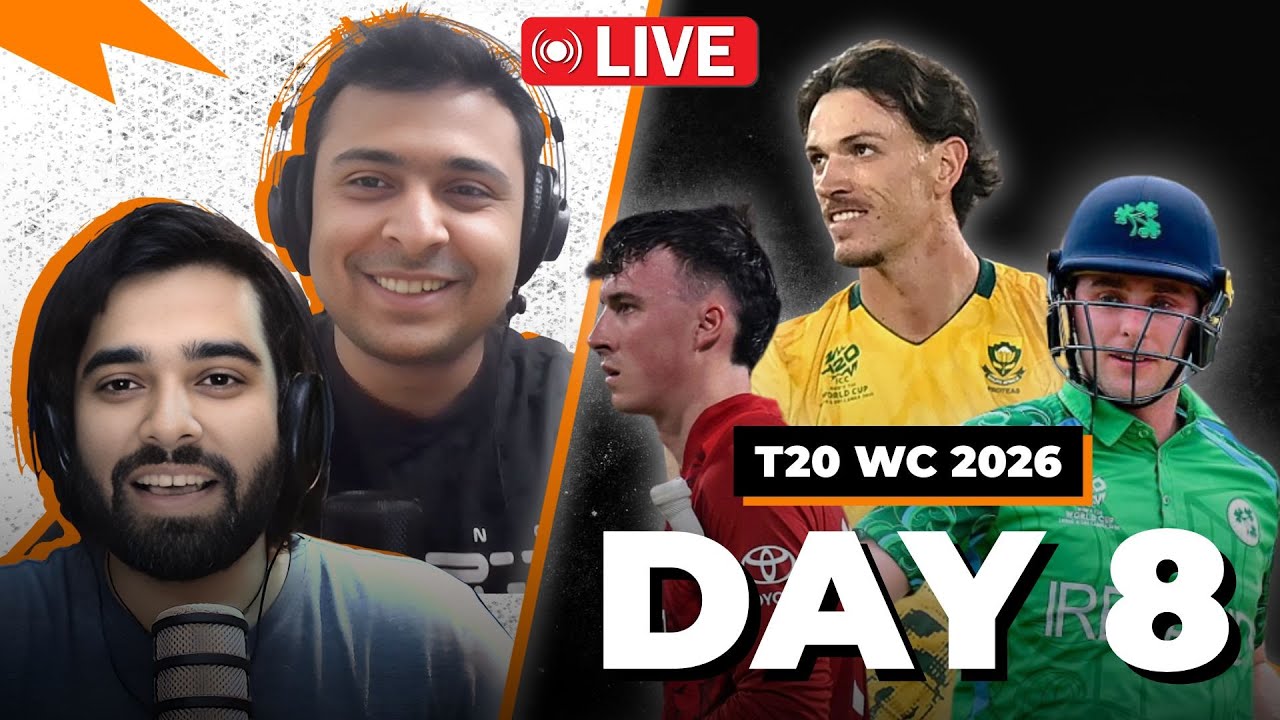 #T20WC2026 Day 8 Wrap! | #commbox | #IREvOMA #SCOvENG #NZvSA