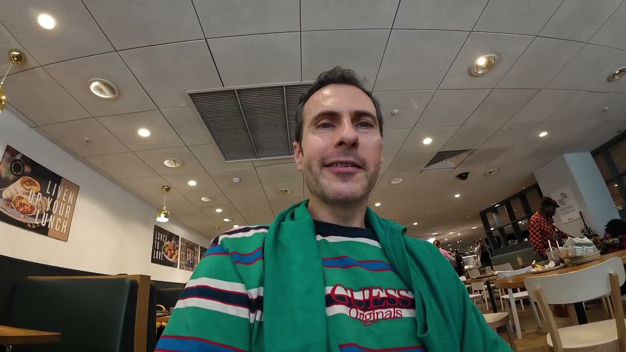 American at Marks & Spencer in London UK