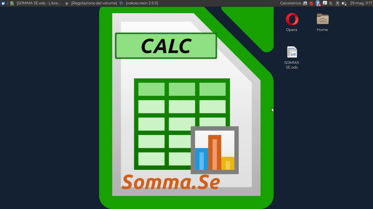 La funzione SOMMA.SE (LibreOffice Calc)