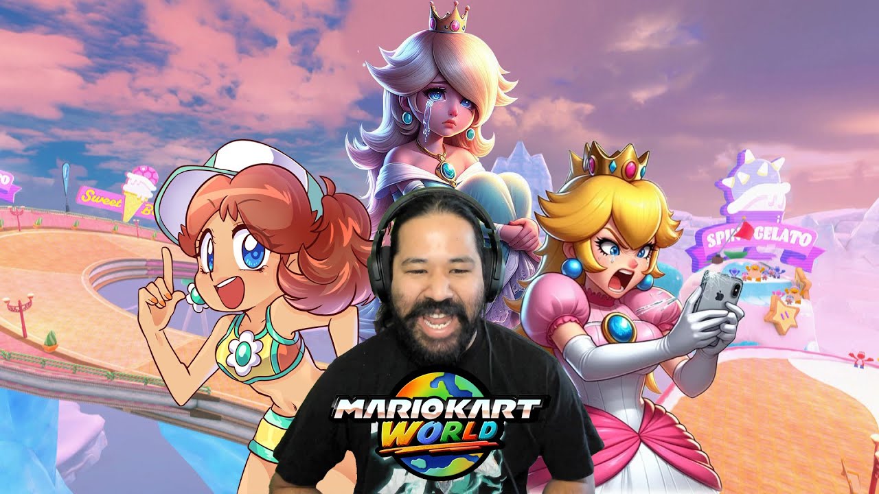 Mario Kart World: YOU CAN'T STAND IN OUR WAY PEACH & ROSALINA!!!!!