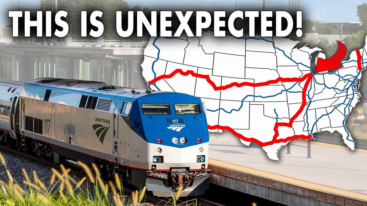 Эти маршруты Amtrak сейчас переживают настоящий бум.