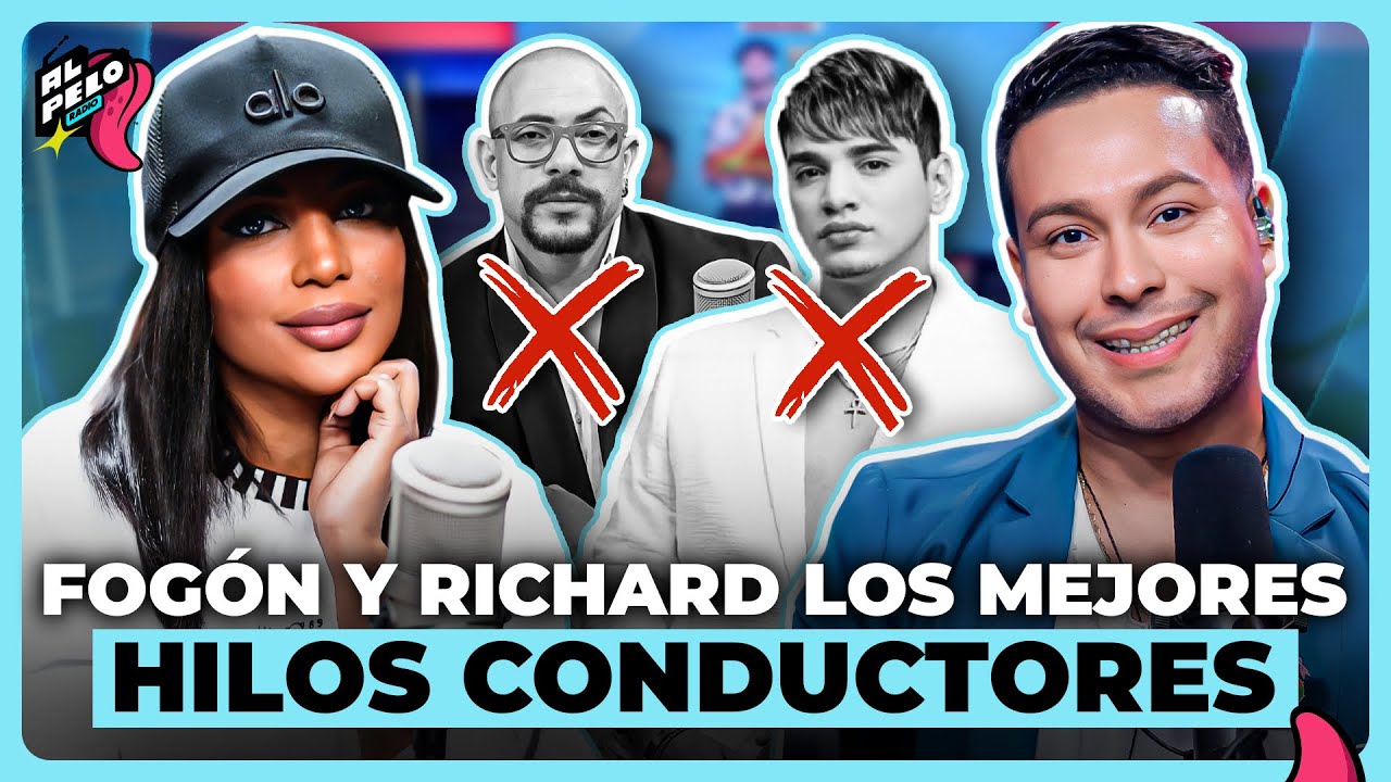 FOGÓN Y RICHARD LE PASARON EL ROLO A JUAN ESTEBAN Y MOISÉS SALCE COMO HILO CONDUCTOR
