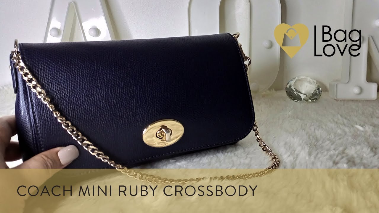 HOW TO Organize My Small Bag |  Coach Mini Ruby Bag | Requested by my dear friend 👸 Brenda Mijares